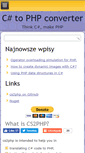 Mobile Screenshot of cs2php.com